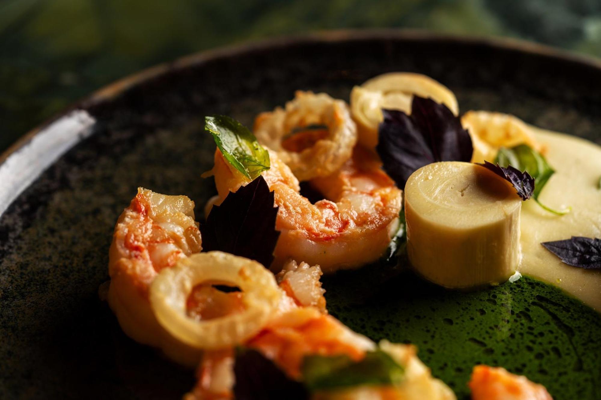 Rosewood Sao Paulo Hotel Bagian luar foto A seafood dish